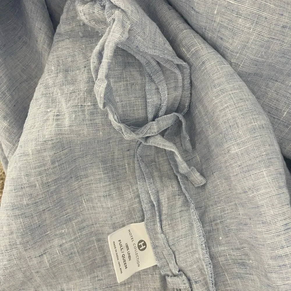 Hotel Collection 100% Linen Full/Queen Divet